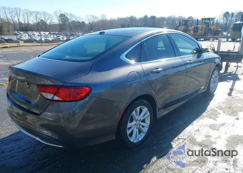 2015 Chrysler 200 Limited z USA, uszkodzony, nr VIN 1C3CCCAB3FN690137